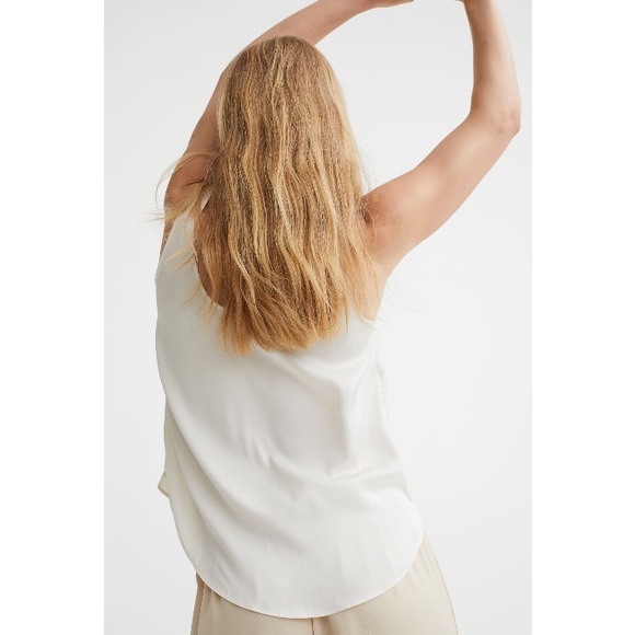h & m • satin tank - Picture 3 of 5
